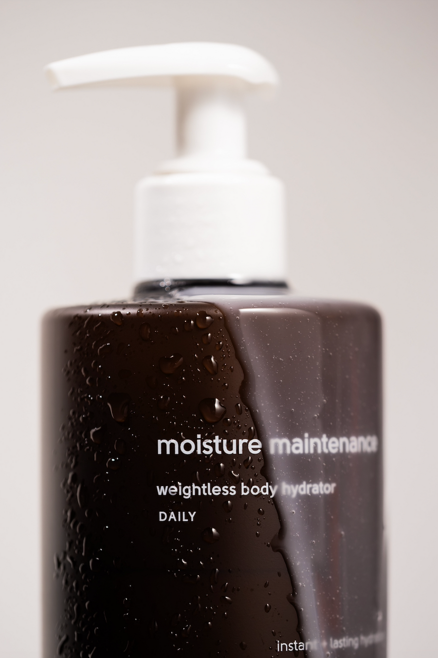 moisture maintenance